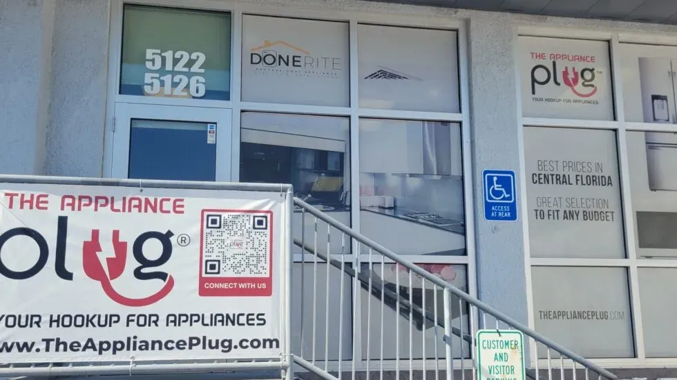 The Appliance Plug exterior storefront